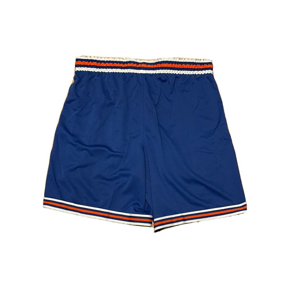 Nike Jordan Men's New York Knicks Statement Swingman Shorts Blue Size 2XL 46 - Picture 2 of 3